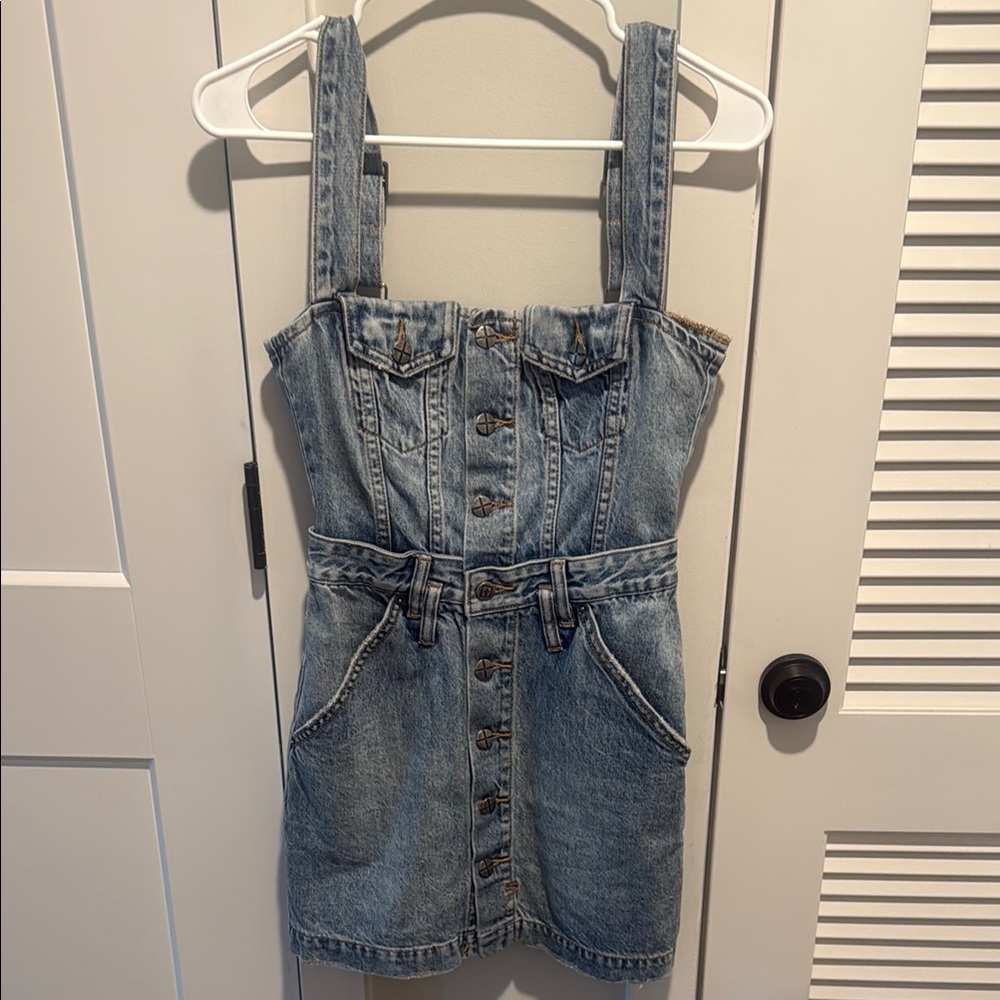 Ksubi Blue Denim Dress